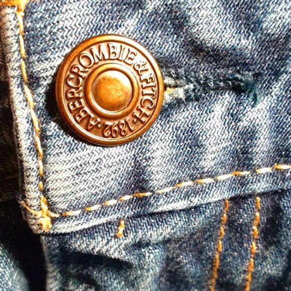 Abercrombie & Fitch Denim Jean Skirt for woman size 25 aka size 2/ extra small o - Picture 4 of 7